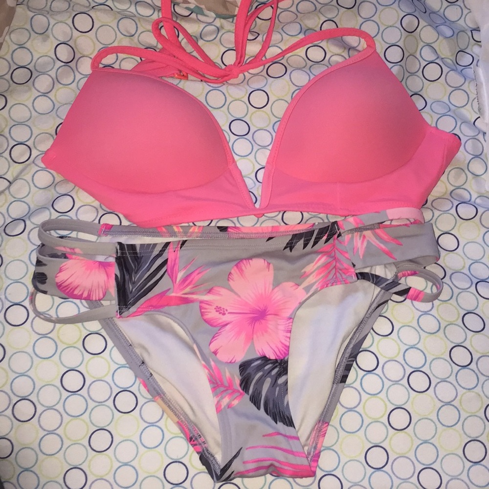 Vs pink bathing suit